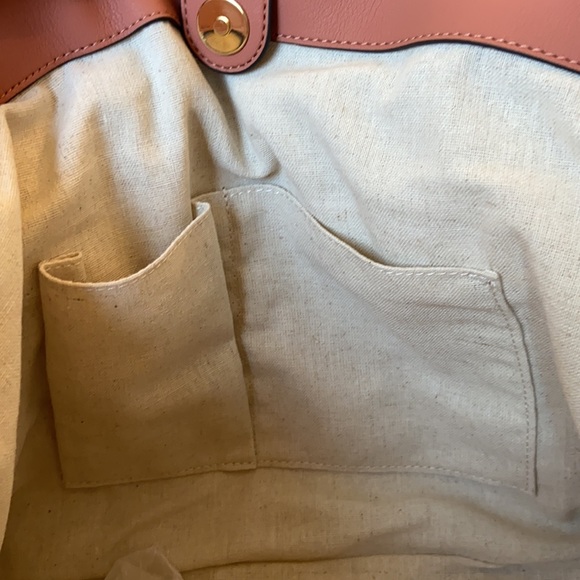 ISLAS TOTE Vince Camuto Leather Canvas Sushi Tote - Picture 7 of 8